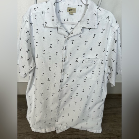 Men’s Martini 🍸 Shirt by Haggar Size L - Picture 1 of 4
